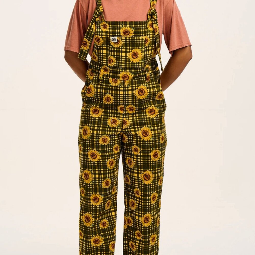 Sold! Lucy & Yak Easton Dungarees Sunday Sunflower Size 26